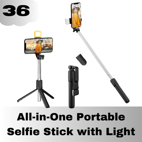 All-in-One Portable Selfie Stick