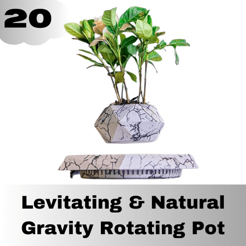 Anti-Gravity Levitating Rotating Pot