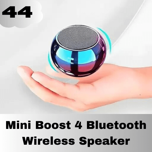 Mini Boost 4 Bluetooth Wireless Speaker