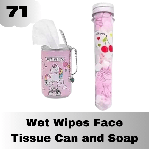 Wet Wipes And Tissue Can For Travel