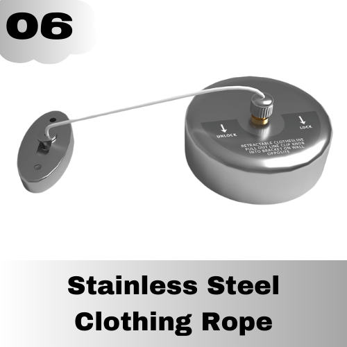 Stainless Steel Hanging Clothline Rope