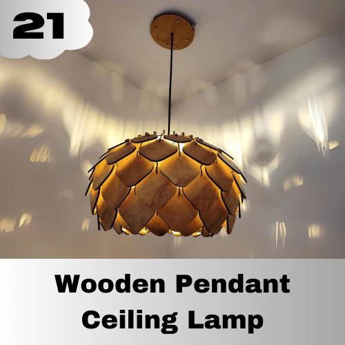 Wooden Pendant Ceiling lamp