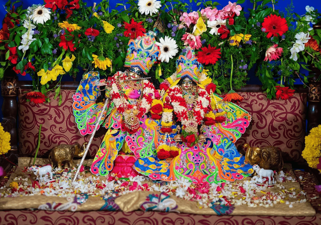 Iskcon Temple Secunderabad radha krishna murti