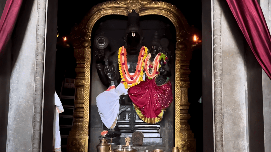 Varaha Swamy and Bhoodevi Statue