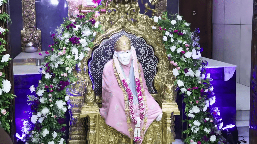 Sai baba Idol at Sai baba Temple Mylapore