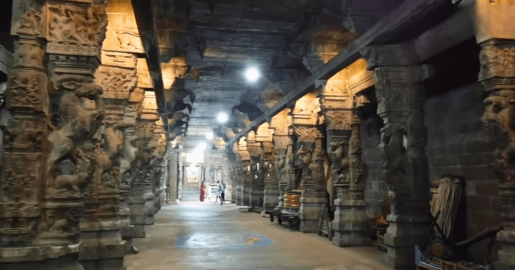 Rameshwaram Temple ancient visuals