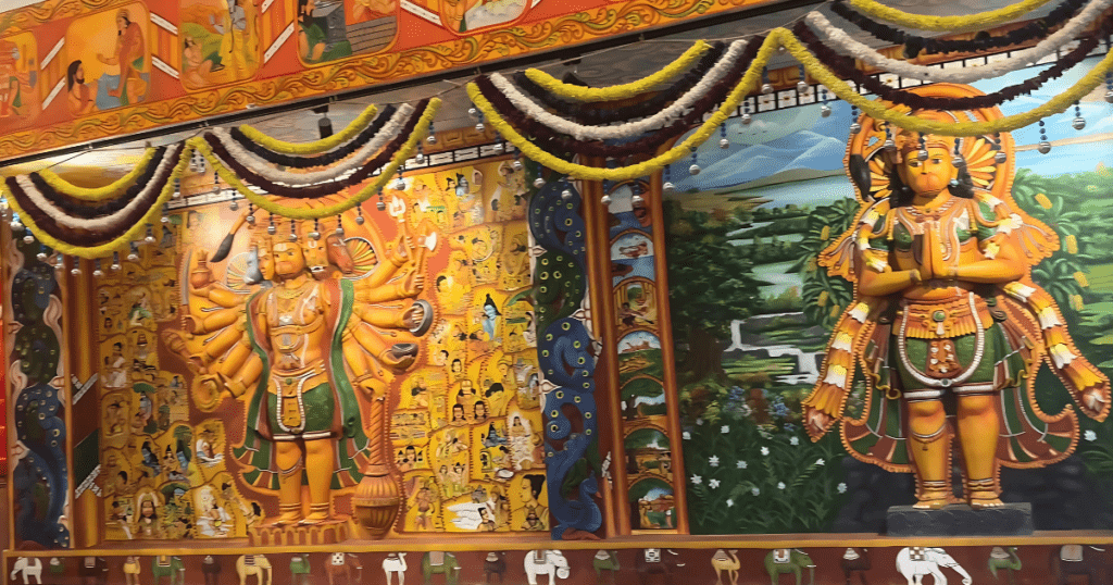 Sri Karya Siddhi Anjaneya Swamy Temple God Idols