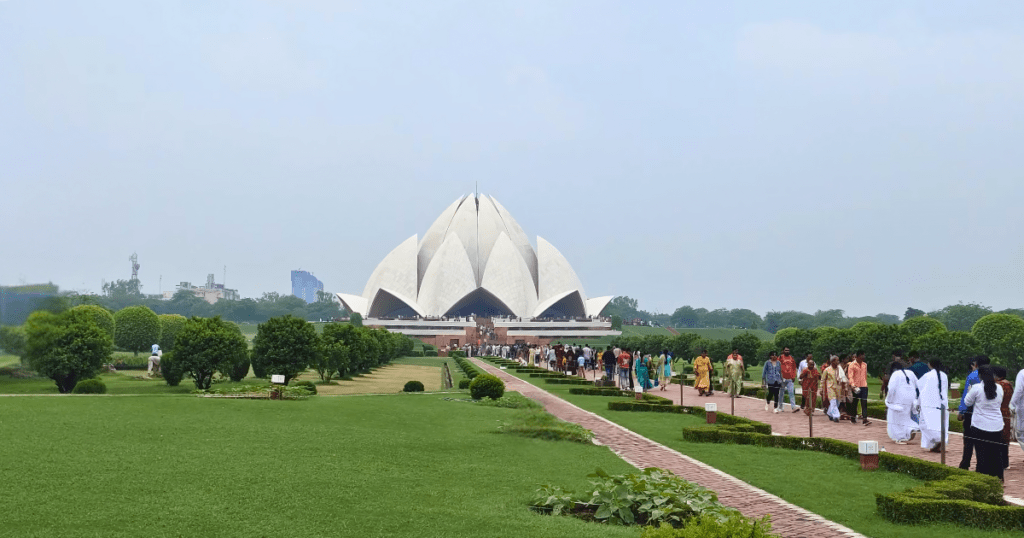 Lotus Temple Surroundings