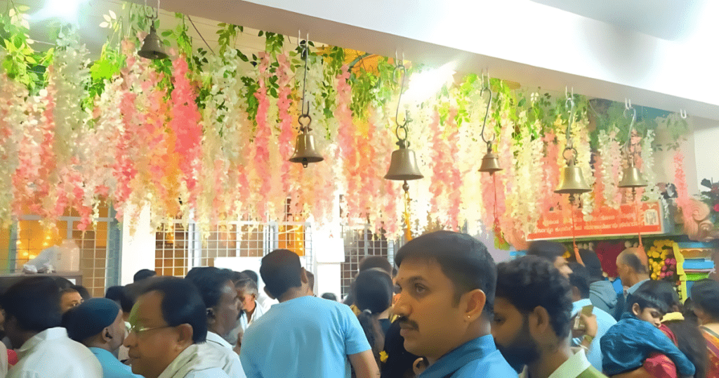 Festivle season at Kothanur Dinne Ganesha Temple​