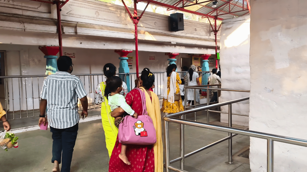 Pradakshinas at chilkur Balaji Temple