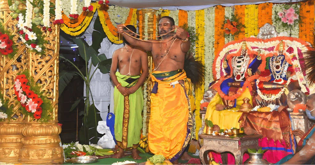 Puja Sevas at Annavaram Temple