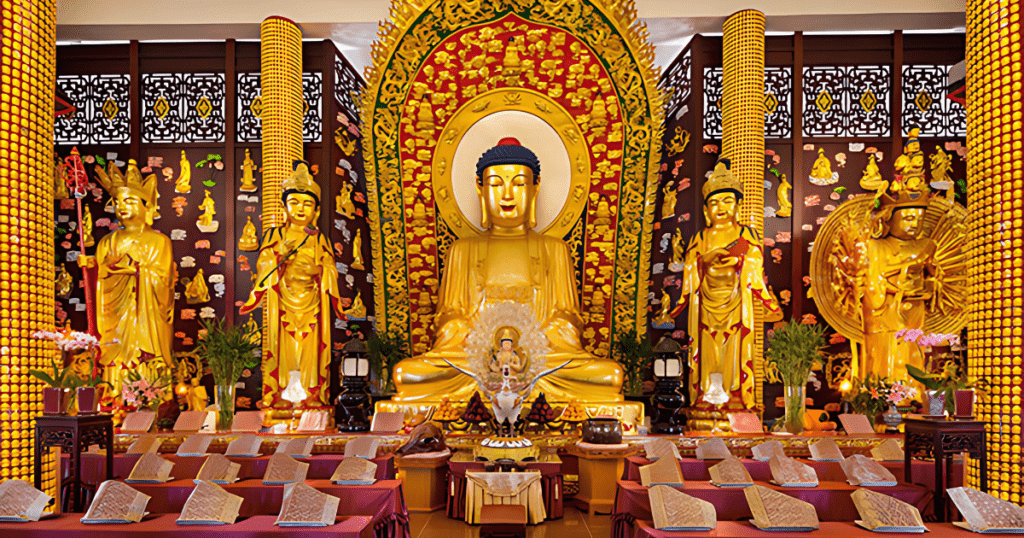 Buddha Idols at International Buddhist Temple