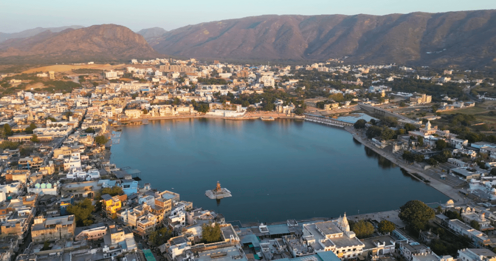 Brahma Temple's Holy Lake Pushkar