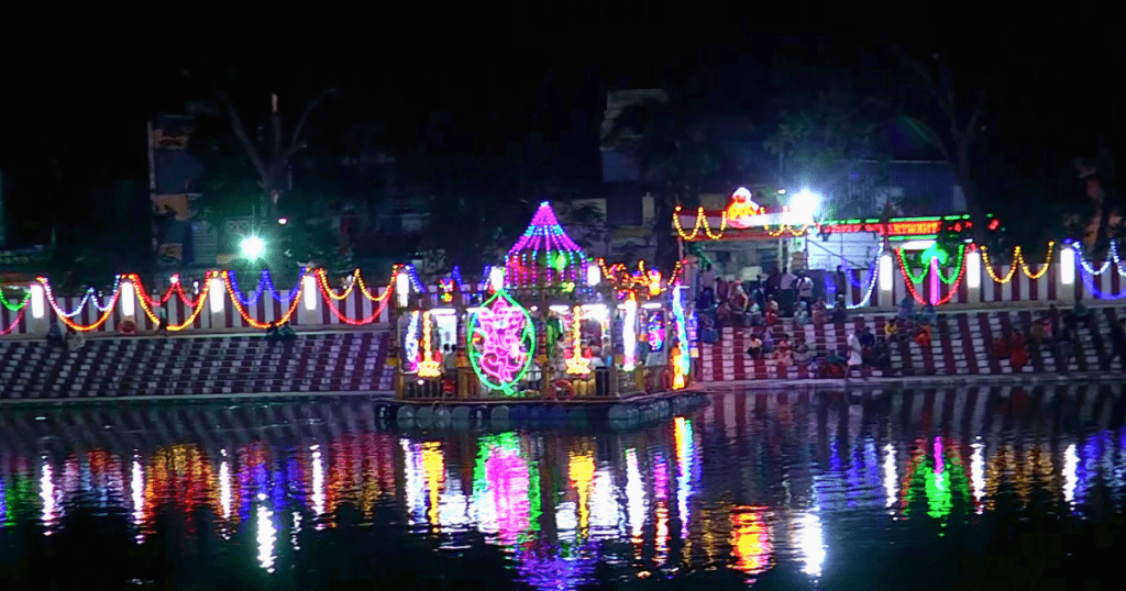 Festival at sri kamakshi amman temple mangadu